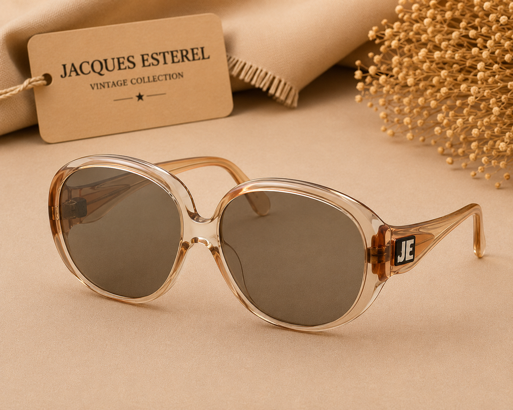 Jacques Esterel - Vintage Oversized Zonnebril