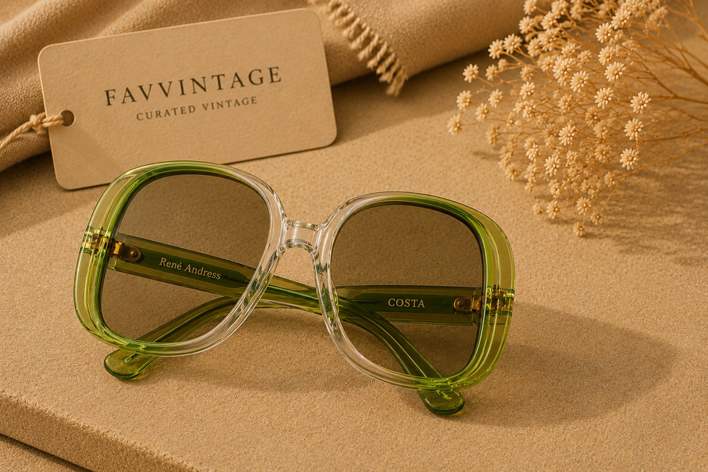 René Andress - Vintage Designer Zonnebril