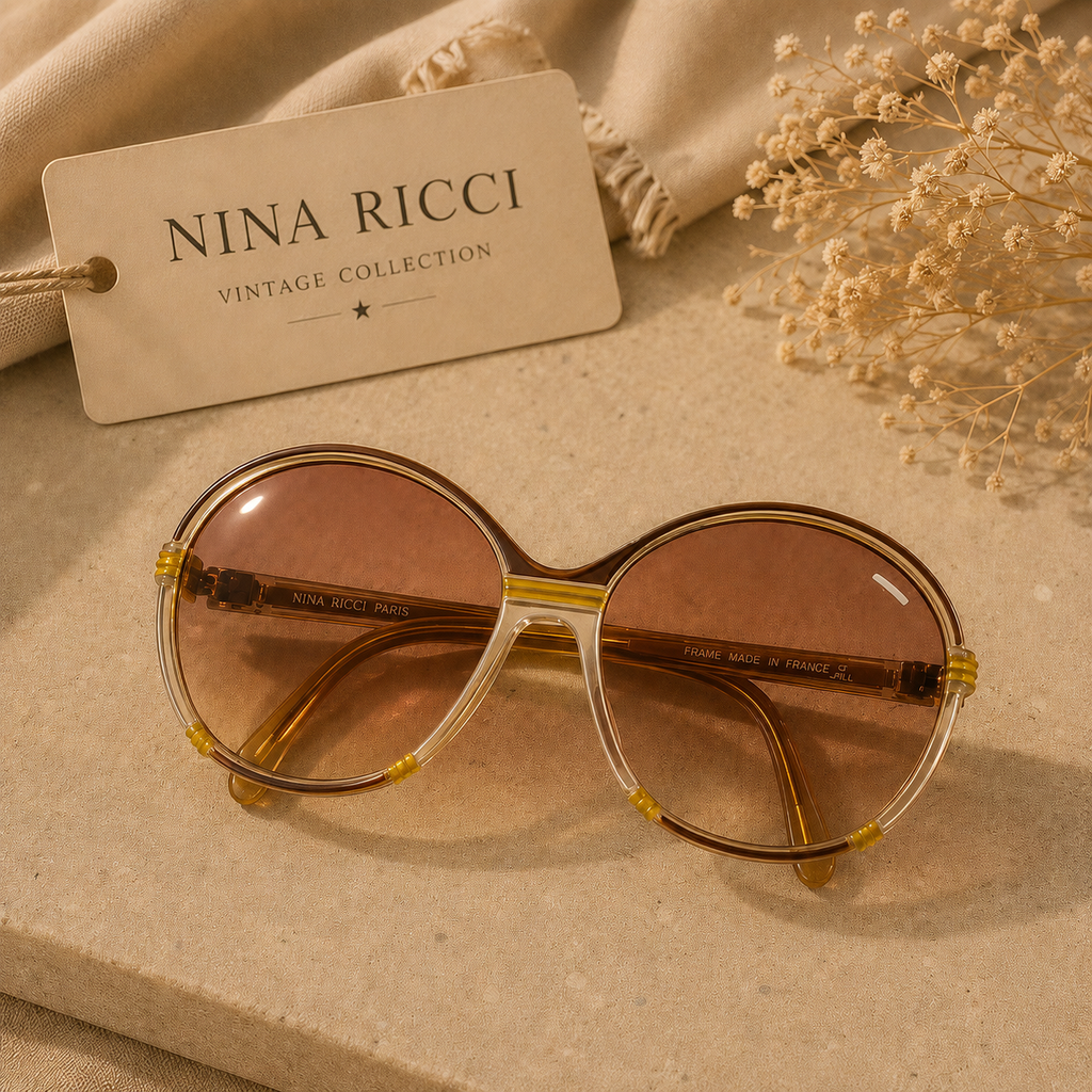 Nina Ricci Vintage Designer Zonnebril